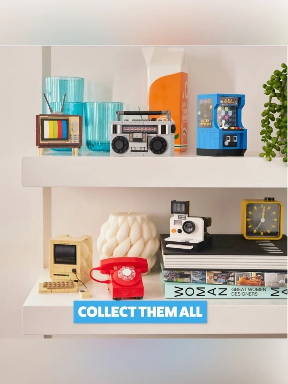 MAX Premium Retro Building Bricks Collection (Polaroid) by ZURU,